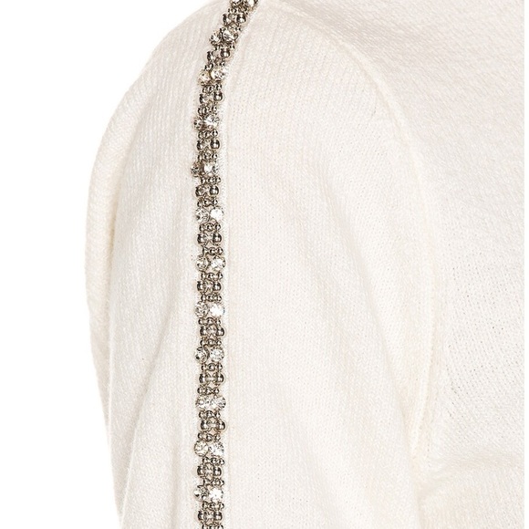 NEW 1. State Embellished V-Back Long Sleeve Sweater Soft Knit - Picture 7 of 15